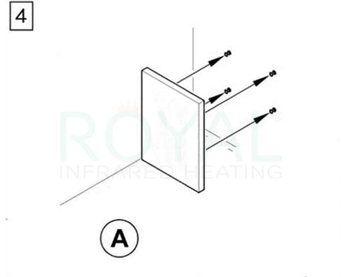 far-infrared-towel-heater-linteum-installation-guide-mount-heater-step-4-min